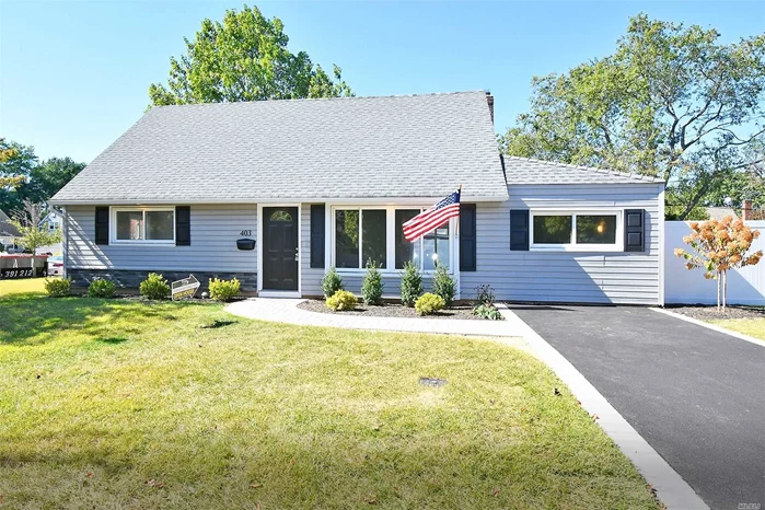 Absolutely Beautifully Renovated-Still Time to Customize This 4 Bedroom-2 Full Bath Expanded Cape Featuring Eat in Kitchen-Living Room-Family Room-Laundry Room with Walk In Pantry-200 Amp Electric-Award Winning Bethpage Schools-Fully Fenced with New PVC-Close to LIRR-Schools and Shopping-BRAND NEW OIL BURNER