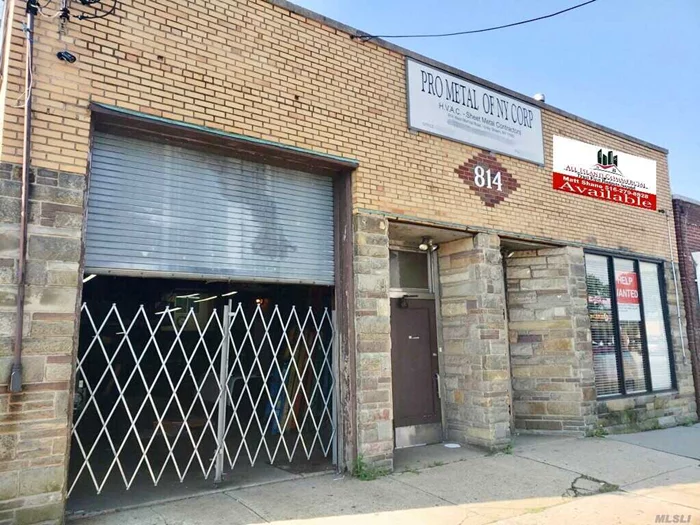 Calling All End-Users!!! Excellent 3, 500 Sqft. Warehouse/ Shop For Sale On The Border Of Queens And Nassau County!!! Building Was Completely Renovated In 2016! Property Features Excellent Signage, New Roof, New 12 Camera Surveillance System, All New Led Lighting, 3 Bathrooms, CAC, High 14&rsquo; Ceilings, 12&rsquo; X 10&rsquo; Drive-In Door, New Alarm System, Rear Yard, New Office With Large Executive Office, +++!!! This Property Is Currently Home To A Successful Sheet Metal Company.