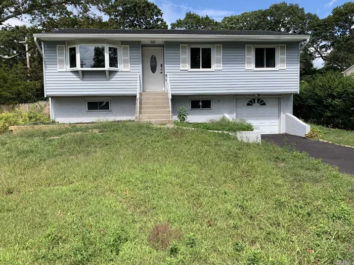 Welcome to this Newly Renovated Hi-Ranch in Selden! Located in The Nature Garden Section. Wonderfull Kitchen with S/S Appls, Espresso oak floors, and private Garage. Call today!