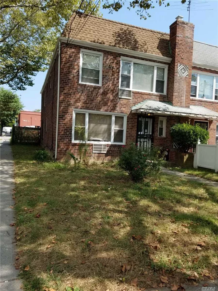 Guardianship Sale, all offers must be approved by the Court.Good Brick Semi Detached 2 Family House with Basement and Private Driveway and Backyard.Excellent Location, Near All Amenities. School District #26