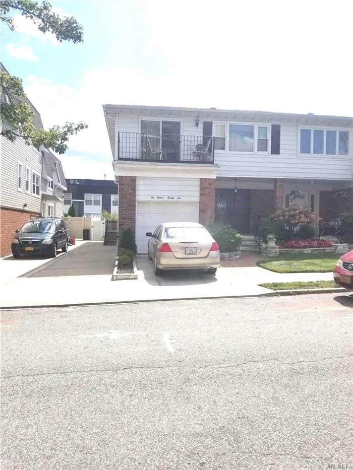 Very clean, just painted 2Bd. 1 Bath Apt. with washer/dryer 2car driveway & use of backyard. In the heart of Bay Terrace. Credit Check & income required by Landlord.