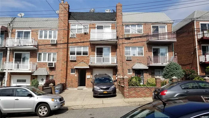 Spacious Two Bedroom Apartment For Rent. The Unit Features a Balcony, Bright Living Room, Walk-in Closet and 3 Additional Closets Space, Hardwood Floors Throughout. All Utilities Except Electricity Are Included . Convenient Location, Walking Distance To Queens Center, R & M Train Stations.