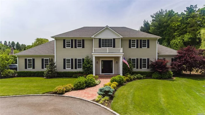 Magnificent 4 Yr Yng Colonial Situated On 1 Acre Of Pristine Manicured Property On The Pond! Boasting A Stunning 2 Story Entry Foyer, Open Floorplan, FormalDR, Exquisite EIK W Thermador Fridge & Stove, Fam Rm W/ Firepl, Lg Den, 1st Fl MBR Suite W/ Walk In Closets & Full Ba, .5 Ba, 3 Car Fin Gar! Upstairs Offers A Second MBR Suite W Balcony Overlking The Yard! 4BR, 2BA, HW Flrs & Crown Molding Throughout! Privacy Gate, Heated IG Pool & Hot Tub, Paver Patio! Walt Whitman Elem, Harry B Thomspon Mid