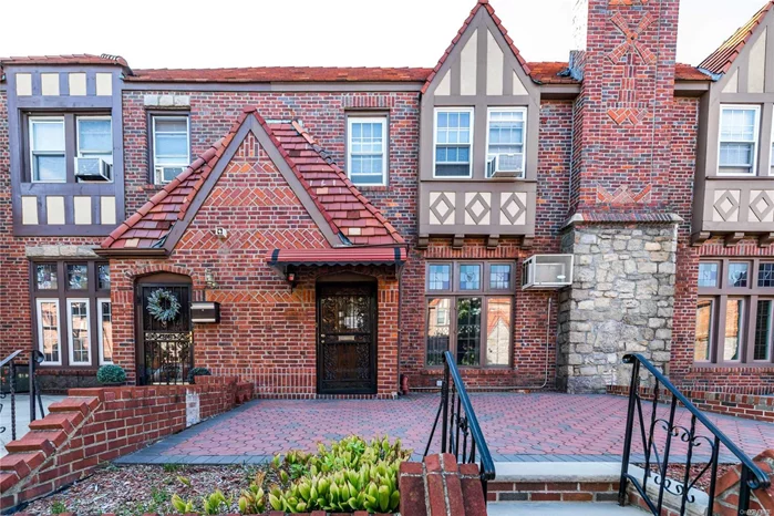 Well kept English Tudor. Feature a Sunken Living Room with Fireplace. 2nd Fireplace in Basement. Freshly Sanded and Varnished wood floors. Master Bedroom has its own Full Bath. High ceiling in basement. New Concrete and Pavers. Cozy breakfast deck and patio. Roof was changed in 2015.Too much to mention.