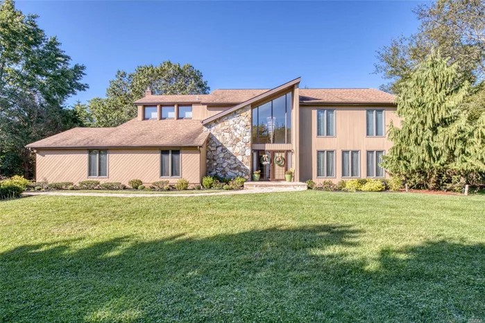 Location, Location Sits this Fabulous 5BR, 3.5 Bath Vermont Inspired Post Modern! Gourmet EIK w/Toffee Maple Cabs, Granite Tops, SS Appls, & Ceramic Tile, Den w/Fieldstone Fplc, Updated Vanities in Baths, BR & Full Bth on 1st Flr, Wide Plank HW Floors, Hi Hats, Custom Moldings, Paint, & Wndw Trmts, Andersen Wndws, Updates Inc: Heating Sys, CAC, Roof, & Pool Pump, Beautifully Lndscpd Fully Fenced .84/Acre w/18x36 Heated IGP, Patios, Deck, & IGS, All Located in Desired Point of Woods, A Must See!