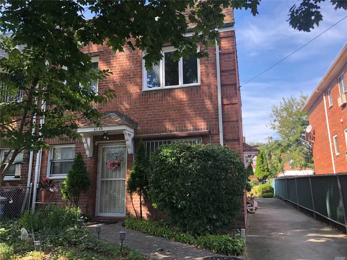 2 Family Brick House located in the Heart of Fresh Meadows. New Roof, Renovated Front and Backyard, Solar Panels for the top floor. Conveniently located near the Long Island Expressway and the Q65, Q17 and the Q88 bus stops.