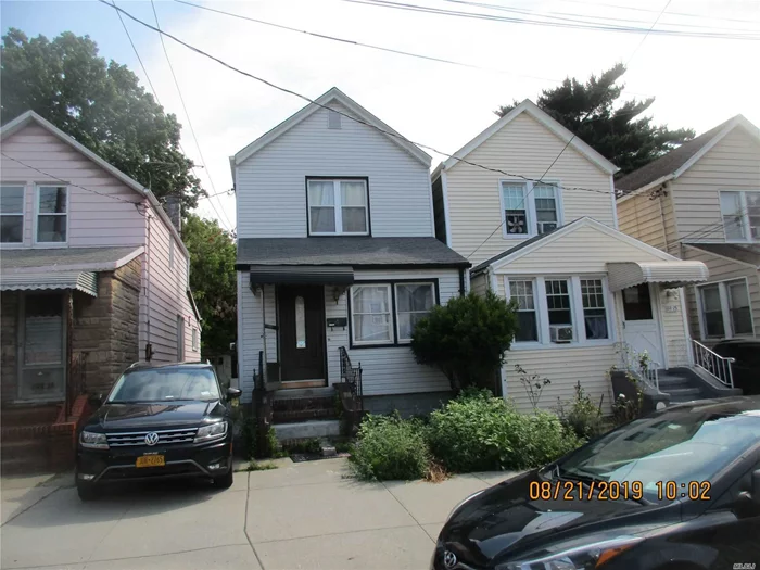 This is an opportunity to own a MINT+++ cozy one family home in the heart of Ozone Park. Schools and shopping on the corner. breathtaking kitchen and bathroom. Basement renovation not completed - not too much to be done. .