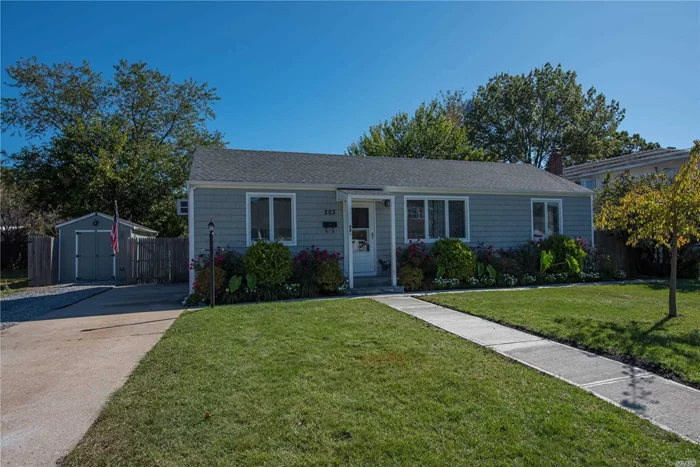 Perfect Starter Ranch. All Redone. New Kitchen, Two New Baths, New Roof, New Boiler (TB Installed) Super Cute & Adorable Wow!