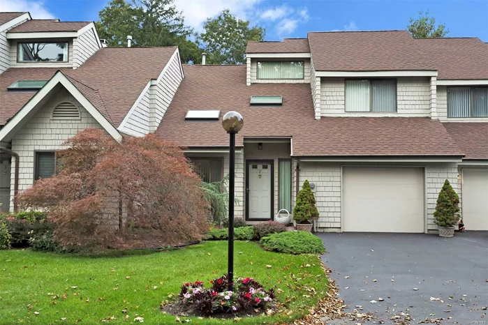 Charming Townhouse In Patthey Gardens, Entry Foyer, Eat In Kitchen, Living Room with Fireplace, Dining Area, Four Season Sun Room, 2/3 Bedrooms, 1st Floor Master Bedroom Suite with Full Bath, Backyard Deck & 1 Car Garage! Updated Central Air Conditioning & Heating, Updated Roof & Freshly Painted... Won&rsquo;t Last Long!