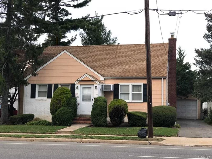 3 Bedroom, 2 Bathroom Cape with Partial Finished Basement. Living Room, Formal Dining Room, Master Bedroom W/Lots Of Closets, Eat-in Kitchen. Handicap Ramp in Rear of House.