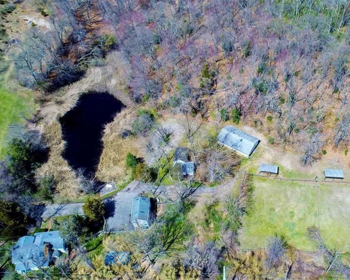 Great Opportunity To Own A Residential Compound With 2 Houses , Barns And Corral On 9+ Acres In Woodbury.