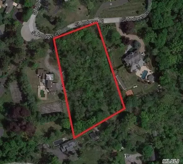 Best deal on land in prestigious Village of Old Westbury. Prime, Cul-de-sac location on 2 Acres surrounded by Multi-million dollar estates!