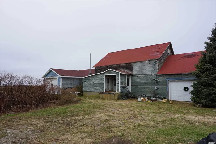 House and large barn All Situated On 2.01 Acres. Just Waiting For Your Creativity And Personal Touch!