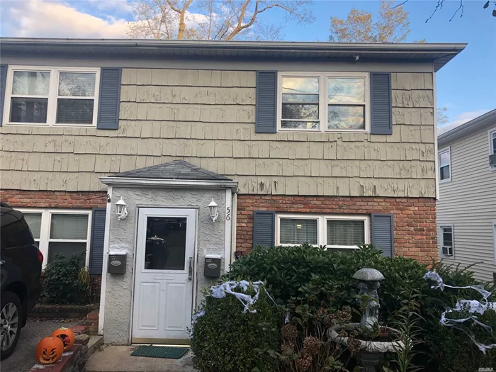 Lovely 2 family home located in the heart of Manorhaven. First floor offers Lr/Dr combo, Kit, 2 bdrm&rsquo;s, full bath and lower level with bdrm, full bath, rec rm, laundry rm and outside entrance. Second floor apt features Lr/Dr combo, kit, 2 bdrm&rsquo;s, laundry & full bath.