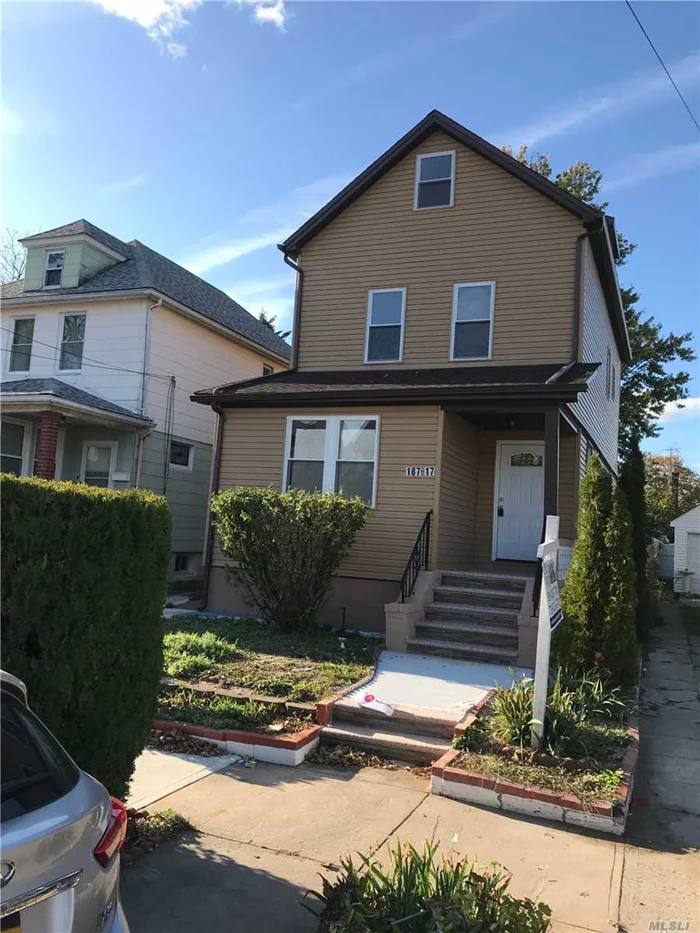 House Is fully Renovated, All New Appliances, New Roof, New Siding, New Plumbing, Hardwood Floor.