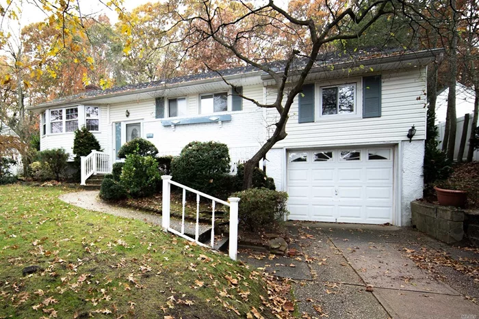 Spacious Hi-Ranch on large lot with in-ground gunite pool & serene backyard, in the Beautiful Lenox Hills Section of Farmingdale. Perfect set up for Mother-Daughter. A great house, that is priced to sell - with some simple cosmetic updates this home will be truly spectacular!