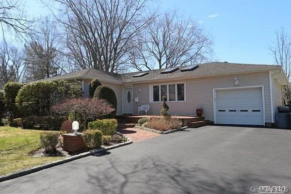 Middle block location in East Birchwood; Renovated & Expanded ranch with Full Finished Basement; 2000+ sq ft; 3bed / 2bath; Sun Drenched With Skylights Galore & Hi-Hats; Gas Cooking & Heatin; Cathedral Ceiling In Formal Living Room & Kitchen; Double Refrigerators; New Central vac with Programmable Tstat. Lush Landscaped Yard With Gas Hookup For Grill; Anderson awning windows; South-facing master bedroom; Furnished 2 bedrooms. Recently Painted Rooms and polished Hardwood Floor! Must see