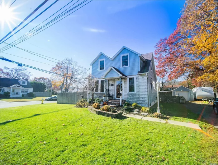 Cozy colonial on a great piece of property, tons of room for expansion on 75x 150 property!. Recent updates to kitchen, electric, appliances, lighting, sheetrock, insulation and windows. This is the perfect home for a growing family to make their own. Partial finished basement. Hardwood floors, detached garage with attached screened in patio.