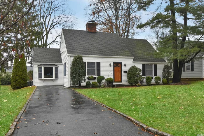 Spacious And Sunny 4 Bedroom, 2 Bath Expanded Cape In Salem. Hardwood Floors, Living Rm W/Fireplace, Formal Dining Rm, Eat In Kitchen, Den W/Fireplace, Large Family Room w/ Skylights and Radiant Heat Leads To An Oversized Backyard, Perfect For Entertaining. Close To Town And Train.