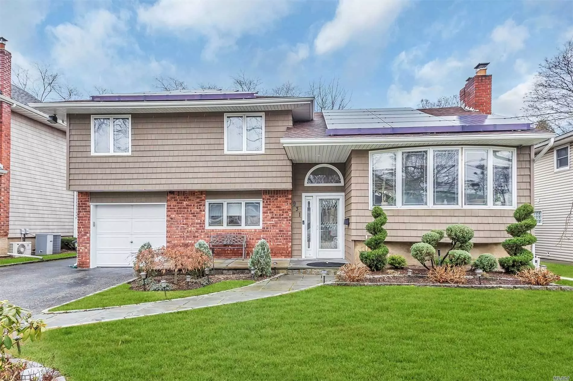 Unbelievably pried! Beautiful 4 level 3 bdrm 2 bath move-in condition Old Britton split! Living Rm w/gas fireplace. Updated Vaulted kitchen w/skylights, updated bath, Roof - approx 7 yrs, Electric, Approx 3 yrs, Heating system 2007, Siding 2019, pool heater, heat pump, 6yrs, liner approx. 4 yrs. Windows & sliders approx. 4 yrs. hardwood floors, CAC, IGS, solar panels, Full basement. Beautifully landscaped. Won&rsquo;t Last
