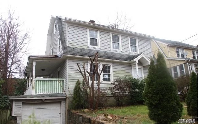 Single family frame home in the midst of Glen Cove town. Close to all. Sold as is and as site unseen. No trespassing