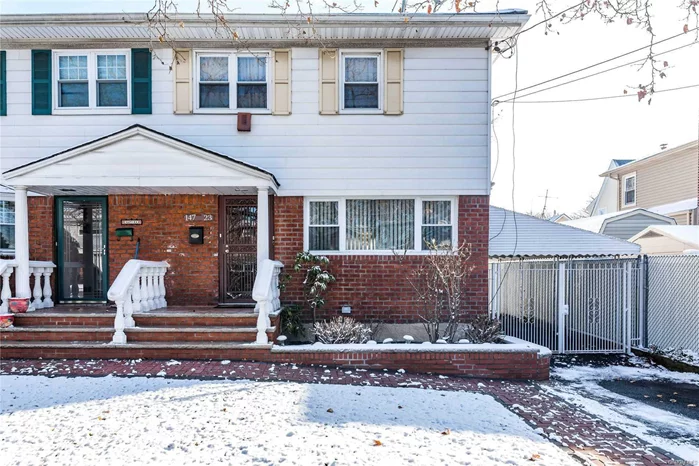 1 Family Semi-Detach Home Features 3 Bedrooms, 1.5 Baths, Living Room, Formal Dining Room, Eat-In Kitchen With Granite Counter-Top, New Hot Water Heater Done In 2018. Roof Was Done In 2012, All In Good Condition. Located Near Public Transportation.