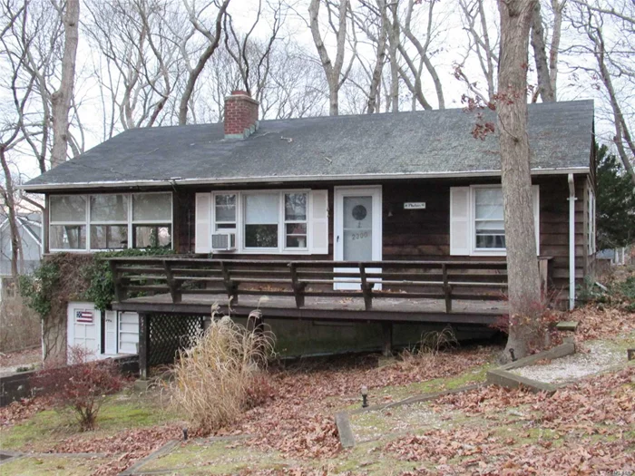 Location Location Location! Perched on a Hill Overlooking Goose Creek, This Cottage is Ready for New Owners with an Imagination and Desire to Make This Their Own. Professional photos coming soon.