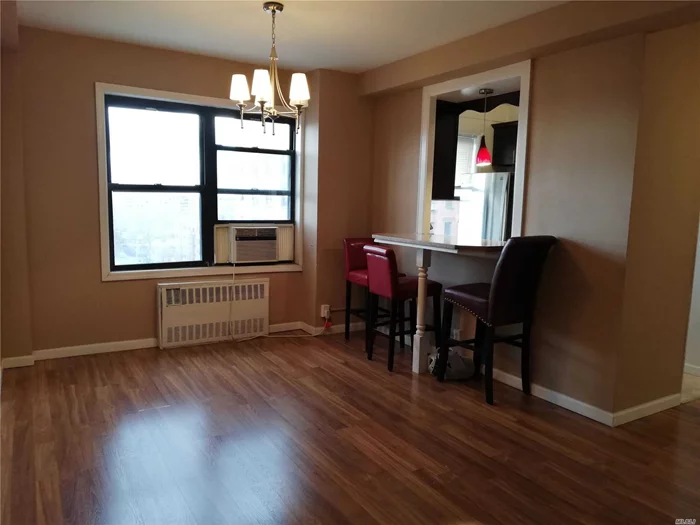 Come see this beautiful Jr4 (2Br) on 9th floor ! --All utilities included, w/AC no extra charge, 5 big closets, southeast exposures --Recently renovated, open kitchen --Fire proof building, no fire escape hanging outside, 24h security cameras --Parking available, waitlisted --Less than a block from 67Ave station and bus stop --Close to good schools, gym, malls and shops