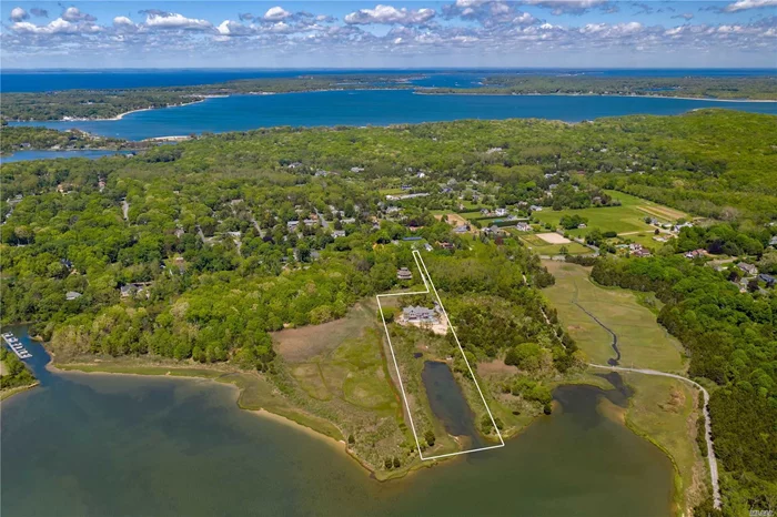 Come see this one of a kind Sprawling Beach House situated on 3.5+acres of Waterfront Privacy, elevator, 5+BR, 5.5BA., Gunite Heated Pool. Stunning waterfront views from every room, creek to bay access. This is a fantastic buy