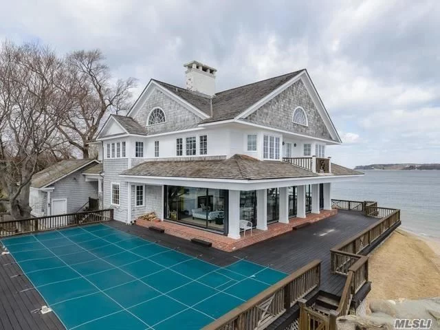 Hamptons Alternative: Near Enough To Manhattan To Be Convenient, But Yet A World Away. With About 300* Of Amazing Waterfront And Views, This 6 Bedroom, 4.5 Bath Colonial Is Heaven To The Eyes! Mint Condition Throughout, A Heated, Gunite Pool And A Private Beach Make This Unique Property The Perfect Summer Rental!