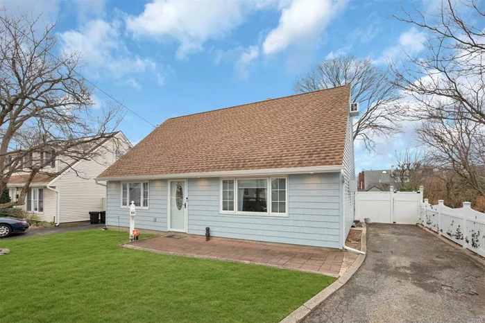 Updated 3-4 Bedroom, 2 Full Bath Expanded Cape, New Siding and Windows, New Updated Kitchen With S/S Appliances, New Hardwood Flooring Throughout, New 2nd Floor Bath, Convienient To Town, Walking Distsnce To The Train, Wont Last!