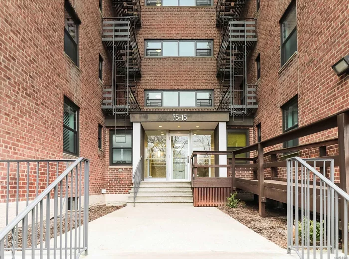 Updated two-bedroom unit primely located on a quiet block facing the park! Elevator building, hardwood floors, new video intercom system and air conditioners. Close proximity to shopping and nightlife on Bell Boulevard, Bay Terrace and express buses to Manhattan. Development features laundry units, storage, new gym, pool, tennis courts and multiple parking options. Subletting permitted!