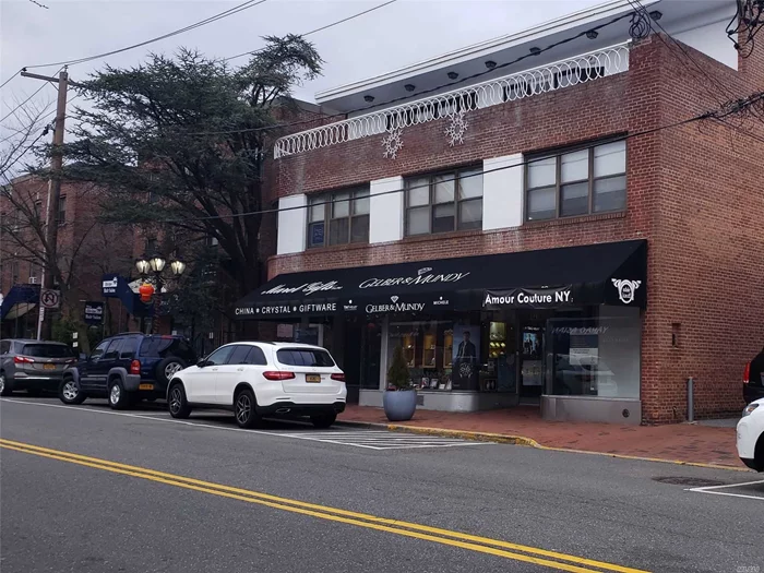 Great location on busy Bond Street, 1/2 block to train station and public parking lot. 1, 533 sf plus 1, 200 sf usable lower level. Owner will customize.