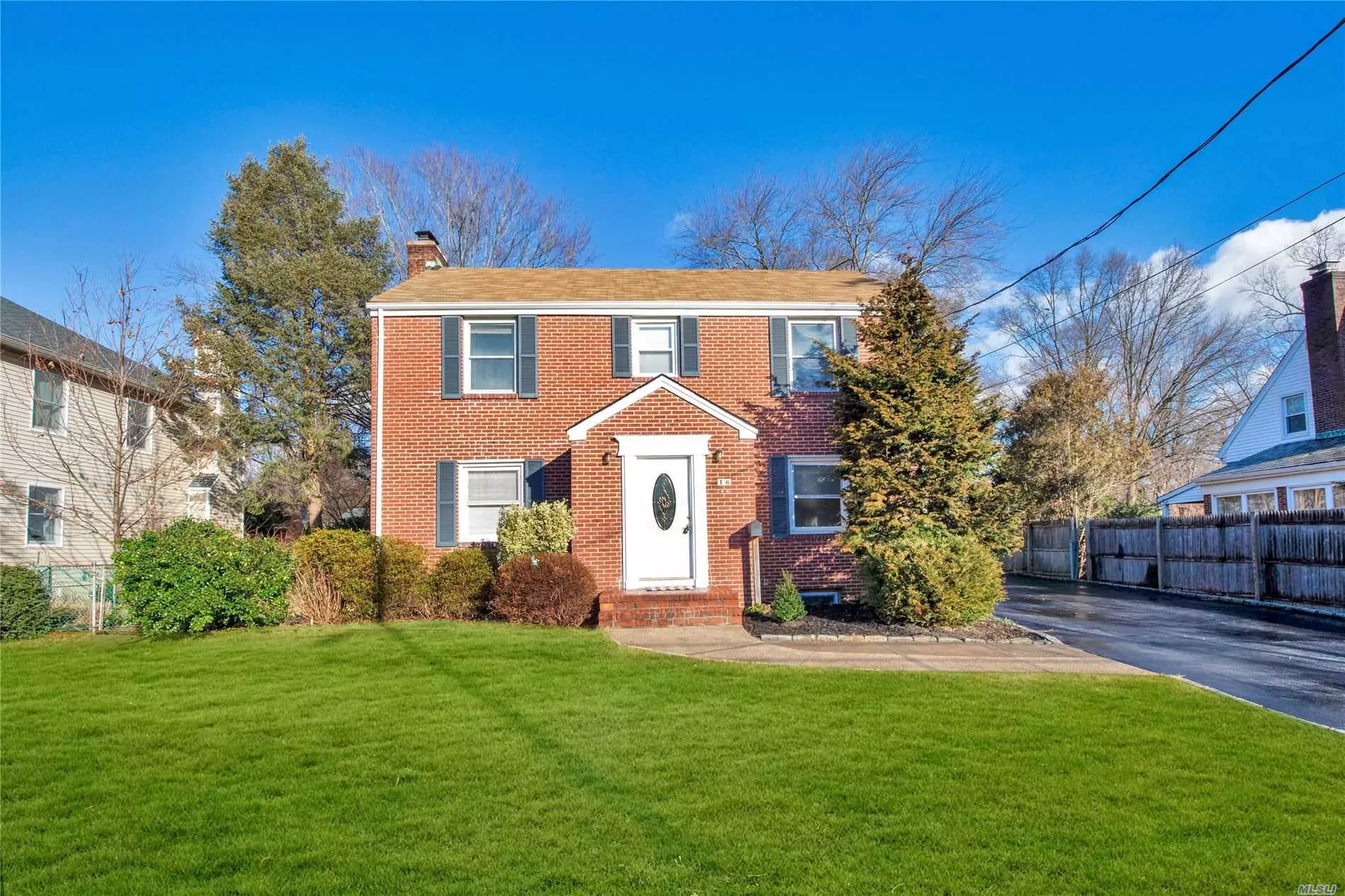 Nicely Updated Spacious All Brick Colonial. All New Heating, Baths and Kitchen w/SS Appliances. Hardwood Floors Throughout. Hi Hats. Lr w/Fireplace. Large Family Rm. Park-Like Grounds. In-Ground Pool Completely Fenced (kitchen window under repair. It&rsquo;s in back-order). Low Taxes