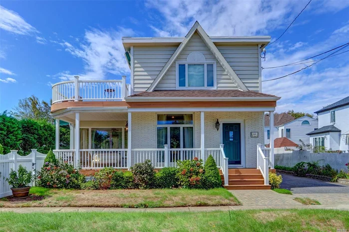 Amazing Ocean Views From This 4 Bedroom 3.5 Bath Colonial On Prime Beach Block Furnished Designer Done. Beautiful Master Suite 2 Wrap Around Decks New Chef&rsquo;s Appointed Eik, With Vaulted Ceiling Custom Cabinetry & Granite Countertops. French Doors Lead To Large Den, Private & Tranquil Yard Lovey Patio & Hot Tub Fabulous For Entertaining In And Out! Sunny & Bright Guest Bedroom With Full Bath Beautiful Hw Floors Tenant occupied 48 hr notice please.