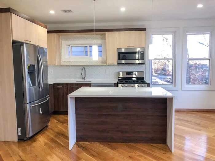 3.5 bed rooms 2 full baths on 2nd floor. central air conditioner: heat & cold. Very conveniently located. Minutes of walk to 7 train station and schools. Q47 & Q 60 buses & Daily needs can be found a block away on 69 st. **first floor is also for rent: 3 bed rooms 2 full baths, $2700**