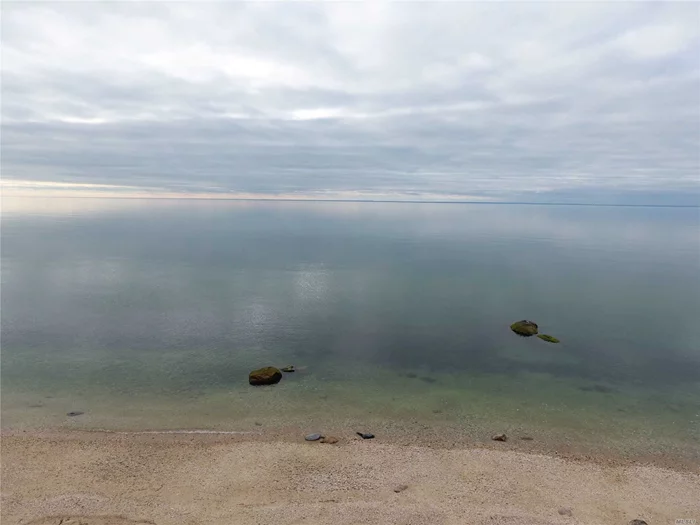 This Stunning Secluded Land Offers Spectacular Forever Water Views And Outrageous Sunsets, With 100 Feet Of Private Sandy Beach On Long Island Sound. Lot Is Leveled And Prepped To Build Your Dream Home.