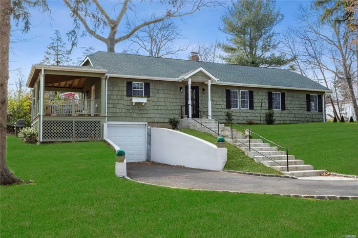 Stunning ranch in the heart of Sea Cliff. Located on a coveted corner lot and true to character, this property features a long driveway with a serene covered porch. As you enter this home you can feel the charm, vintage interior doors, arched openings, original wood floors, this home is a page out of Sea Cliff history. Located within the award-winning North Shore school district, the home is a short walk away from Sea Cliff&rsquo;s quaint Main Street with popular restaurants, cafes and shopping.