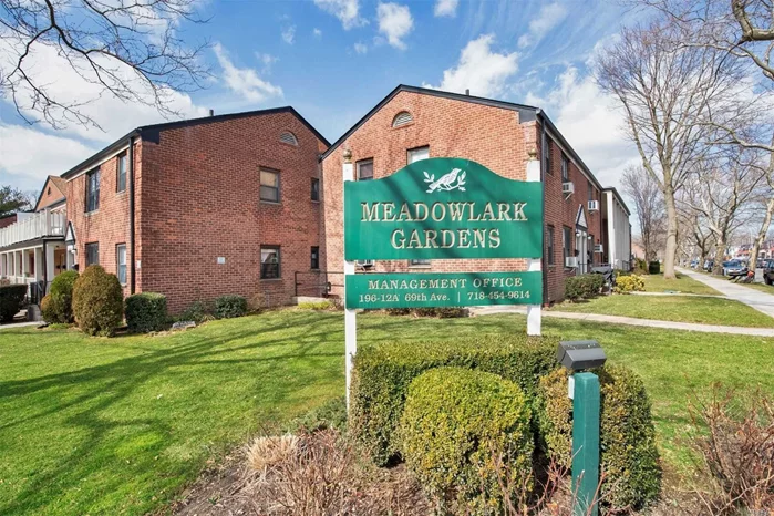 Beautifully Maintained natural light filled 2 bedroom Coop on 1st floor At Prime Court Location. Hardwood Floor Throughout. Updated Kitchen, Bath w. In Unit Washer & Dryer. Fresh Paint Throughout The Unit. Close Proximity To Local & Express Bus, Cunningham park & Local Business.