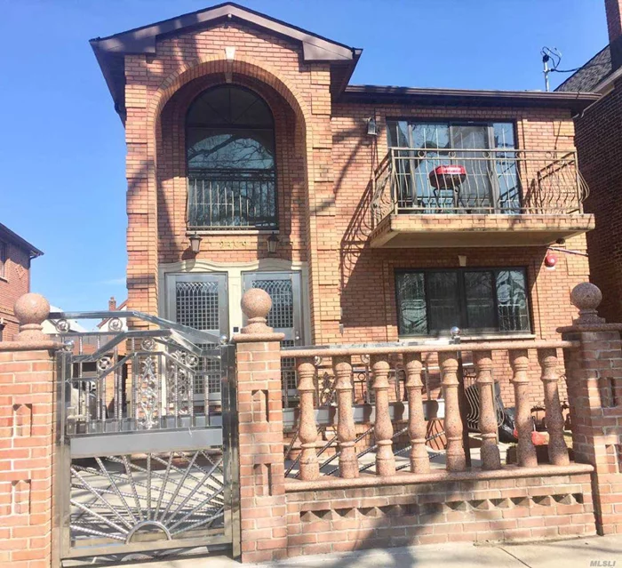 Beautiful Two Dwelling New House 2nd Floor For Rent, 3Bedrooms 2 Full Bath And Living Room, Balcony, Minutes To The Bus Stop, Convenient To All Main Transportation/Laguardia Airport.