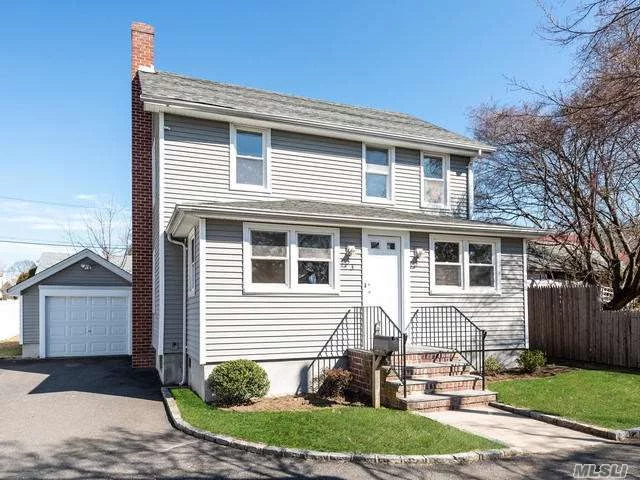 Charming Colonial sitting pretty on dead-end street. Sunny and bright rooms with lots of closet space. 3/4 bedrooms, 2 Full Baths, Sun room, Living Rm, Dining Rm, Kitchen with Breakfast/Mud rm, Full Basement, Detached 1 Car Garage. Village Beach Close to fine restaurants, shopping and amusement park. 8 minutes to Locust Valley LIRR