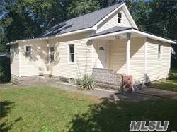 Three-bedroom house for rent located on a nice block in the Rocky point school district. This beautiful home was completely renovated two years ago Tenant has full use of an unfinished basement for additional storage that also includes Washer Dryer hook ups.