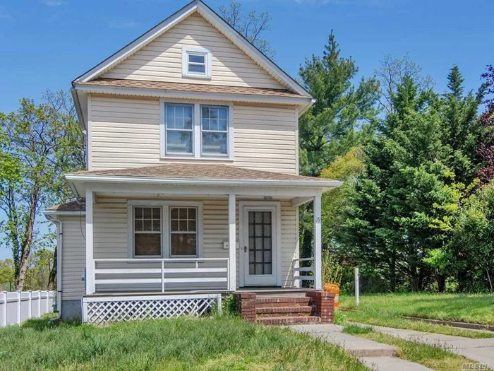 Fabulous Opportunity to own & add TLC to this 3 bedroom, 2 bath colonial cul-de-sac block. Totally Charming, full basement, quiet block plus Front Porch.