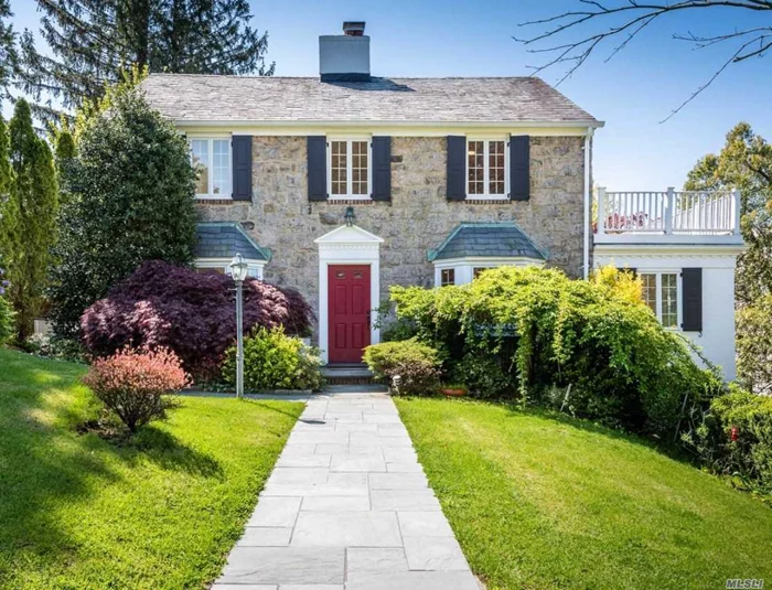 A Manhasset Gem! Bright and airy stone colonial with a modern open floor plan in the heart of Manhasset.  Close proximity to town, train, top restaurants and shopping at the famous Americana. This beautiful home boasts 3 bedrooms and 2.5 baths including master bedroom with bath. Take advantage of all three levels of this home as the lowest level walks out flush to the backyard through the large glass door. Less than 30 minutes to NYC via the LIRR. Nationally ranked Blue Ribbon Munsey Park elementary school and immediate availability makes this home an easy choice.