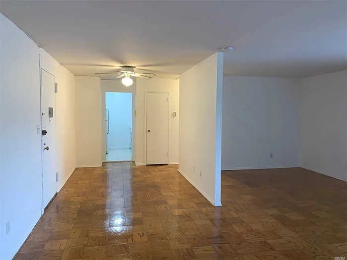 No Board Approval.needed. well maintaned Large studio apartment with over 700 sf of living space. layout is coducive to be sectioned into seperate areas for living, sleeping and eating. close to LIRR, restaurants, shopping, winthrop and the courts.