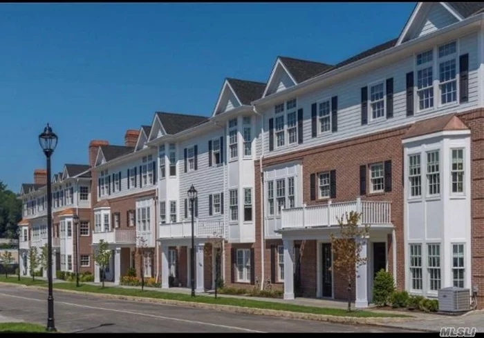 Luxury New Townhouse in the heart of Roslyn Village. Elegant 3 bed 3 bath townhouse featuring top of the line kitchen and baths. Gas fireplace, private elevator, 2 car garage, set on 12 acres with waterside promenade. 1 block to town, restaurants, library and shopping.