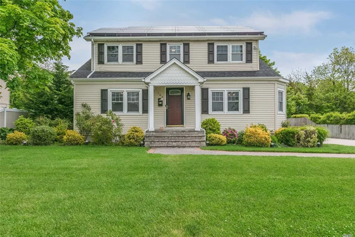 Beautiful Older Colonial. Elegant Staircase Welcomes You, Gorgeous Wood Floors, Granite & Stainless Steel Kitchen With Breakfast Nook, New Full Bath With Radiant Heat, New Central Air Conditioning. Beautiful, Sunny Home! 3D 360 Video Tour attached for you !