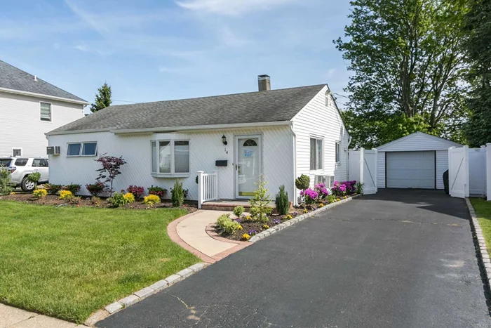 Move Right In And Unpack In This Beautiful Mid Block Location Ranch. This Home Features An Open Concept Layout With An Updated Bathroom, Kitchen, New Appliances, Living Room With Vaulted Ceilings. Private Backyard With New PVC Fence, Perfect For Entertaining, Too Much To List!!