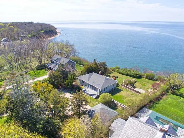 Breathtaking views of the Sound all the way to Connecticut are yours in this light filled home. Very private setting on beautifully landscaped 1.2 acres. 115&rsquo; of beachfront. Beautifully renovated with open floor plan ideal for summer entertaining. New kitchen is the perfect place to prepare gourmet meals. Dine al fresco on your deck as you watch the sun set into the shimmering sound. Nestled between the sound & bucolic vineyards this superb location is convenient to the best of the North Fork!