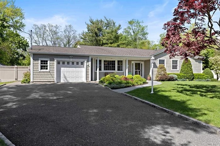 Don&rsquo;t miss this gorgeous 4 bedroom 2.5 bath expanded ranch centered right in the heart of Berry Hill school district in Syosset. This beautifully maintained move-in ready home features hardwood floors, radiant heat (kitchen, mudroom, master and baths), stainless steel appliances, in-ground sprinklers, finished basement, CAC, Master Suite, updated baths and plenty of storage. Enjoy the beautifully manicured yard complete with an inviting heated in-ground pool with a brand new liner. This one will not last!